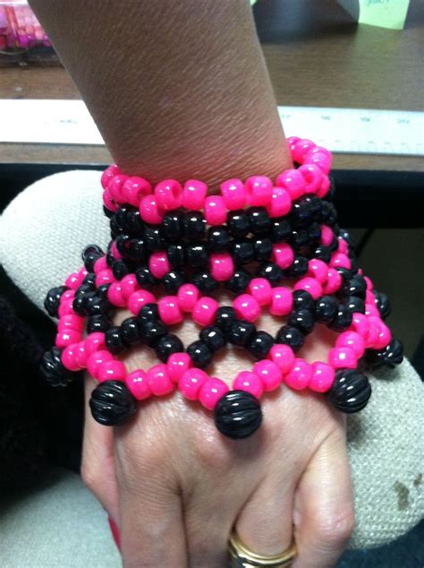 Classic Kandi Style with Beadery Pony beads and Bubble beads! | Diy kandi bracelets, Kandi cuff ...