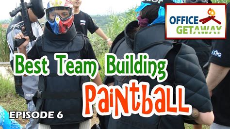 Paintball Team building - YouTube