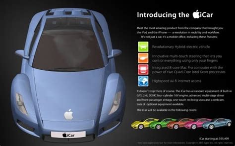 If Apple Made an iCar... - Apple Gazette