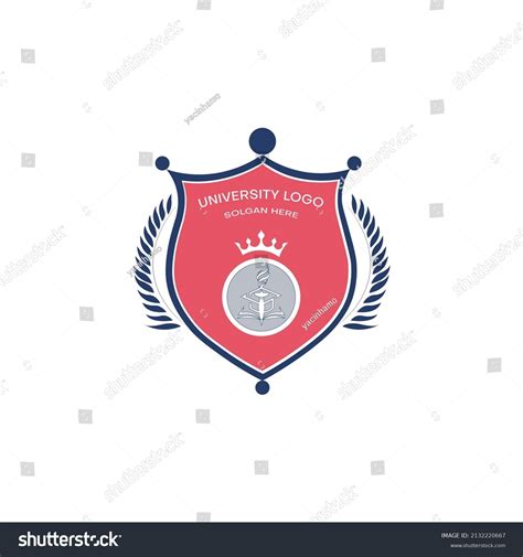 University Logo Academy Vector Design Stock Vector (Royalty Free ...