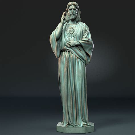 ArtStation - Jesus Sculpture 01