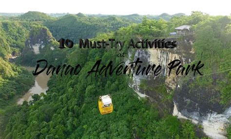 10 Must-Try Activities At Danao Adventure Park – Vivomigsgee