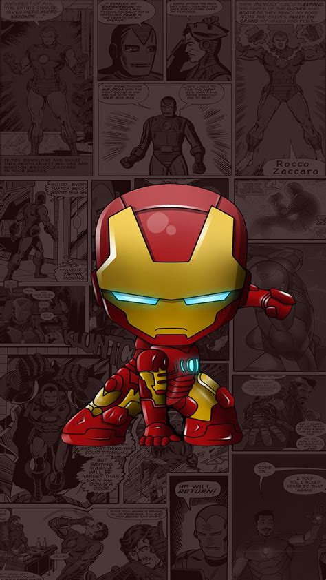 Iron Man Cartoon Wallpapers - Top Free Iron Man Cartoon Backgrounds - WallpaperAccess