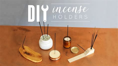DIY Incense Holders - YouTube