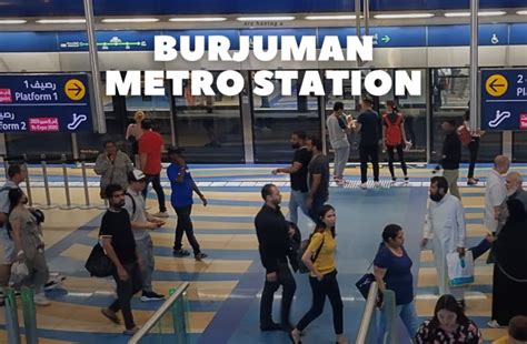 Discovering Burjuman Metro Station on Dubai's Red Line - Gulfinside