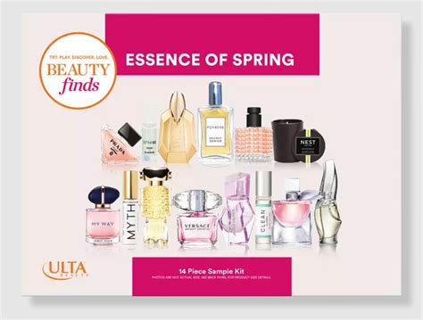 ULTA Beauty Essence of Spring 14pc Fragrance Sampler 2023