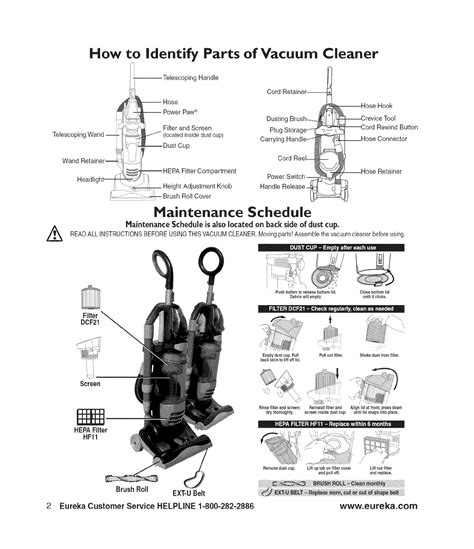 Eureka 4236AZ User Manual VACUUM Manuals And Guides L0909382