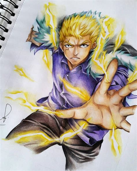 Laxus! the lightning dragon slayer by Dipoart on DeviantArt