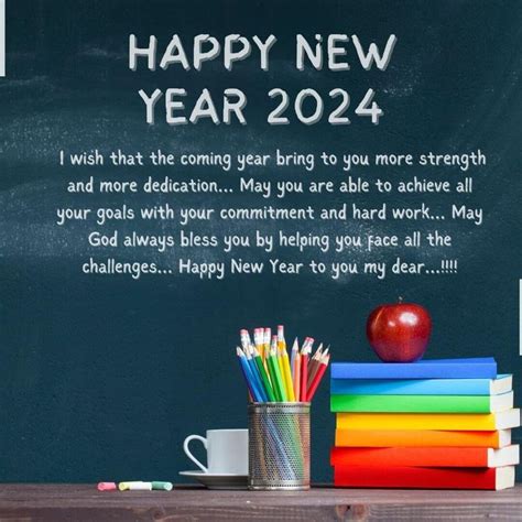 50 Best New Year Wishes for Students From Teachers 2024