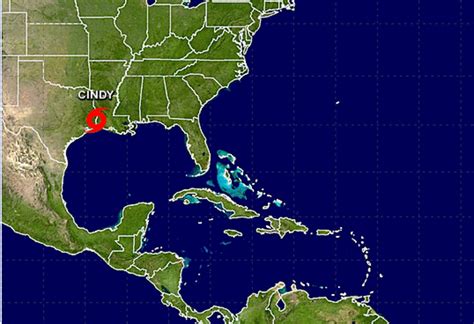 Tropical Storm Cindy path update: LIVE storm track, latest weather forecast, models, map ...