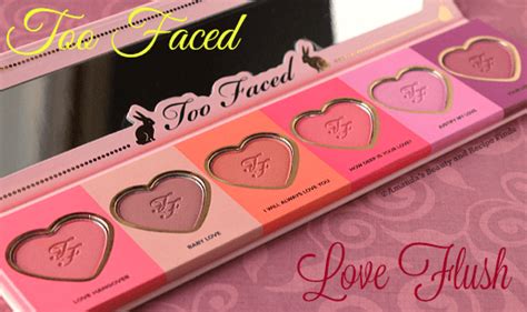 Too Faced Love Flush Limited Edition 16 Hour Blush Wardrobe ...