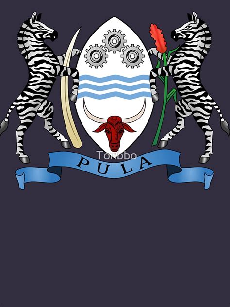 "Botswana Coat of Arms" T-shirt by Tonbbo | Redbubble