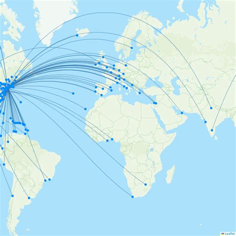 United Airlines routes 2024 – map with all flights - Flight Routes