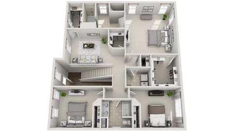 3D Home Floor Plans | House Plan Ideas