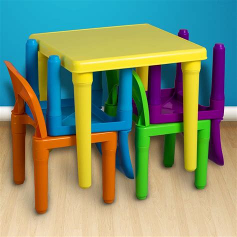Kids Activity Table and Chairs Set - Toddler Activity Chair Best for ...