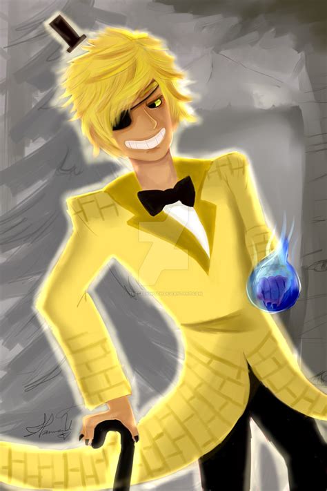 Bill Cipher Human Form by TheTeenWitch on DeviantArt