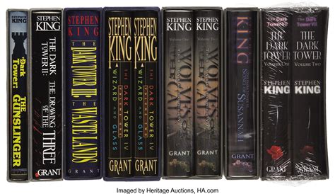 Stephen King. The Complete Dark Tower Series. Signed and Matching | Lot #57342 | Heritage Auctions