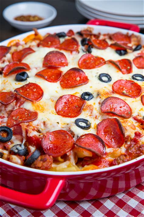 Pepperoni Pizza Casserole - Closet Cooking