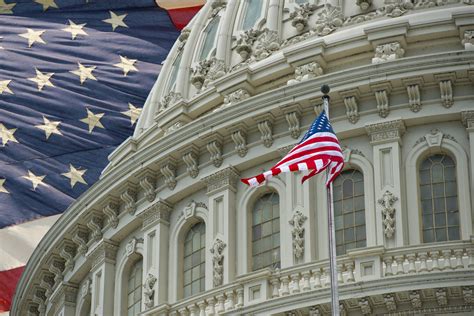 Washington DC Capitol detail with american flag - Nonprofit Law Blog