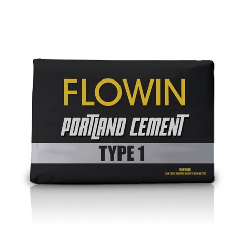 Cement (Portland Cement Type 1) – FlowIN Energy