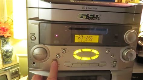 Testing the Cassette Player on the Emerson Model MS9700 Six CD Changer ...