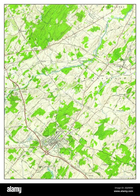 Map of goshen new york Cut Out Stock Images & Pictures - Alamy