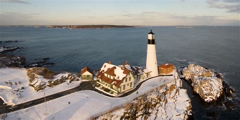 Portland Head Light in Winter | The Portland Head Light in M… | Flickr