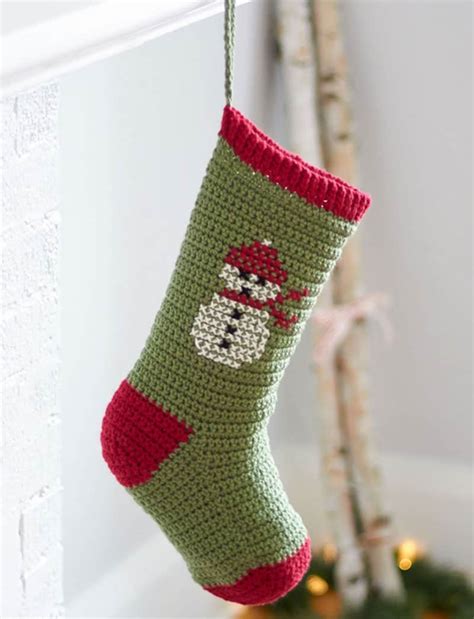 15 Adorable Crocheted Christmas Stocking Patterns