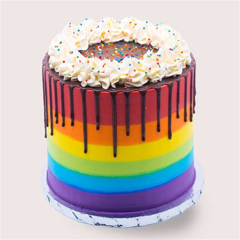 Rainbow Bright Cake - Tessa's Bakery