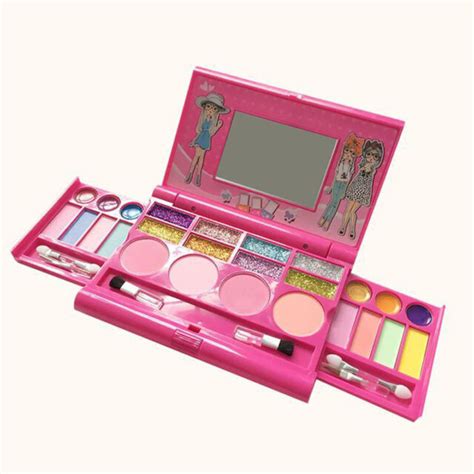 NEW GIRLS CLAIRE'S EYESHADOW LIP GLOSS PINK MAKEUP KIT PINEAPPLE BLING ...