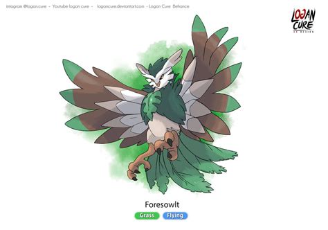 My Rowlet Final evolution concept by logancure on DeviantArt