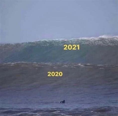 Bigger wave behind smaller one : r/MemeTemplatesOfficial