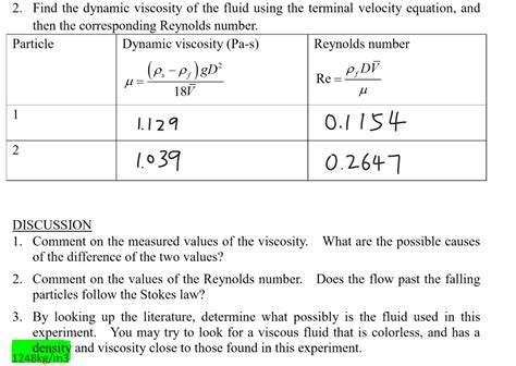 Viscosity formula - mzaerwing