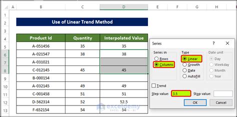 How to Interpolate Missing Data in Excel (4 Ways) - ExcelDemy