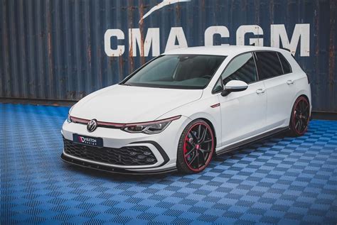 2021 Volkswagen Golf 8 GTI Gets Subtle Body Kit From Tuner Maxton ...