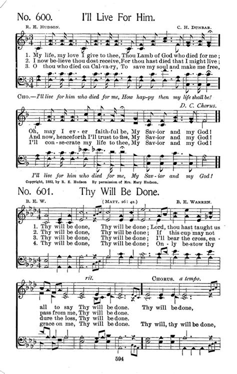 Thy will be done, thy will be done | Hymnary.org