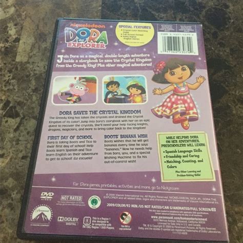 dora the explorer | Other | Dora Saves The Crystal Kingdom Dvd | Poshmark