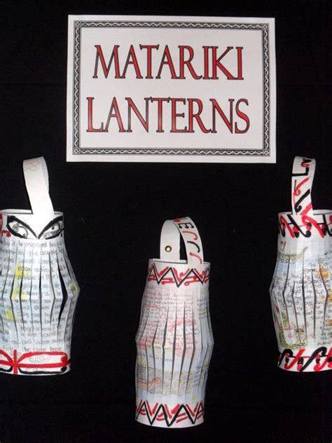 lanterns | Maori art, Relief teaching ideas, Waitangi day