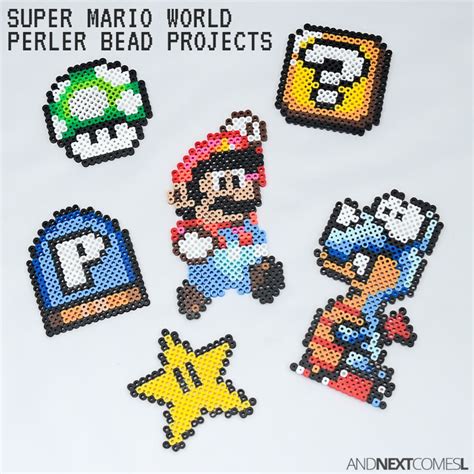 Super Mario World Perler Bead Projects (Part I) | And Next Comes L - Hyperlexia Resources