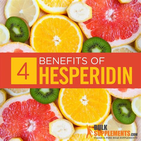 Hesperidin: Benefits, Dosage & Side Effects