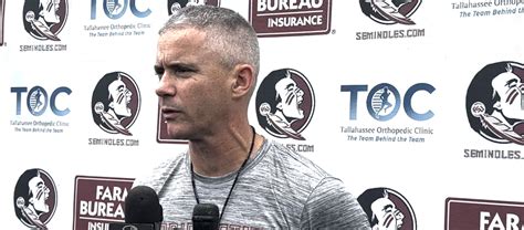 Mike Norvell Discusses Tate Rodemaker Practicing as a Starter - Sports ...