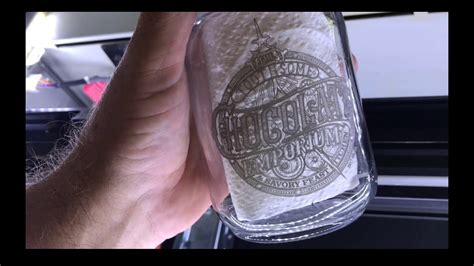 Laser Etching Glass with Laserbond 100 - YouTube