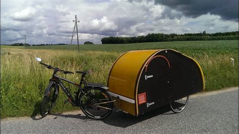 Homemade teardrop bicycle micro camper trailer | Micro camper, Micro camper trailers, Bicycle ...