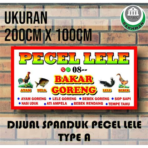 Jual Spanduk Pecel Lele Bahan Banner Bukan Kain Indonesia Shopee Indonesia - IMAGESEE