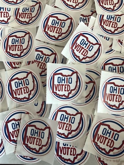 Ohio’s “I Voted” sticker making its debut this Nov