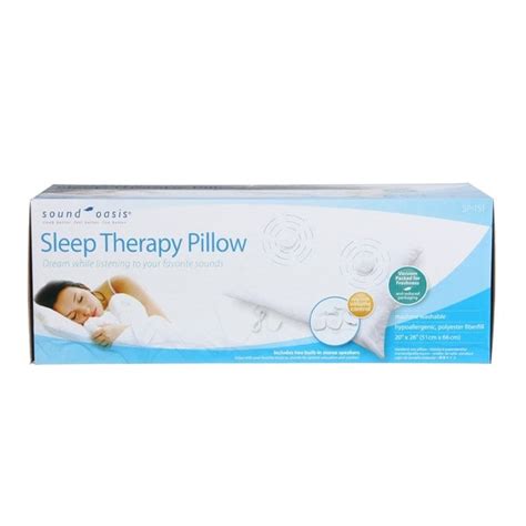 Sound Oasis SP-151 Sleep Therapy Pillow with Volume Control - Overstock ...