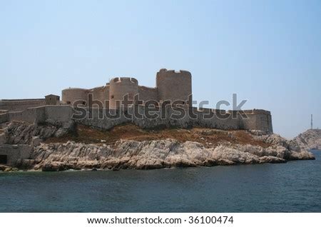 Chateau D If - Ancient Prison On The Island If Near Marseille, Provence ...