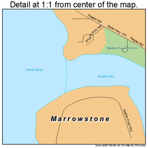 Marrowstone Washington Street Map 5343762