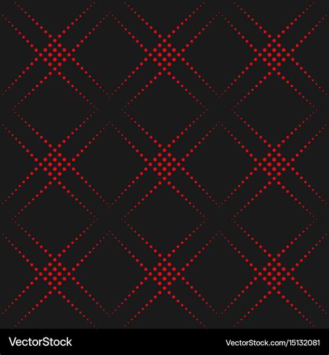 Dotted line geometric seamless pattern Royalty Free Vector