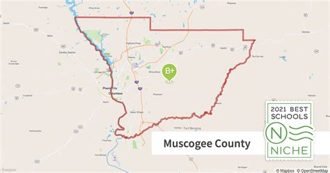 Muscogee County Zip Code Map